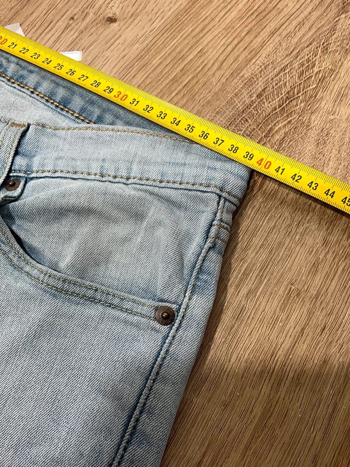 Jean Levi’s Homme Slim W32 L30 Vintage 99% Coton Bleu Clair  Lvh 213 – photo 15